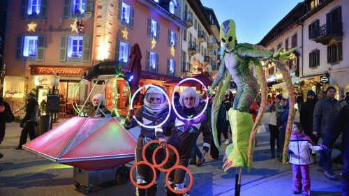 spectacles de feu et de cirque